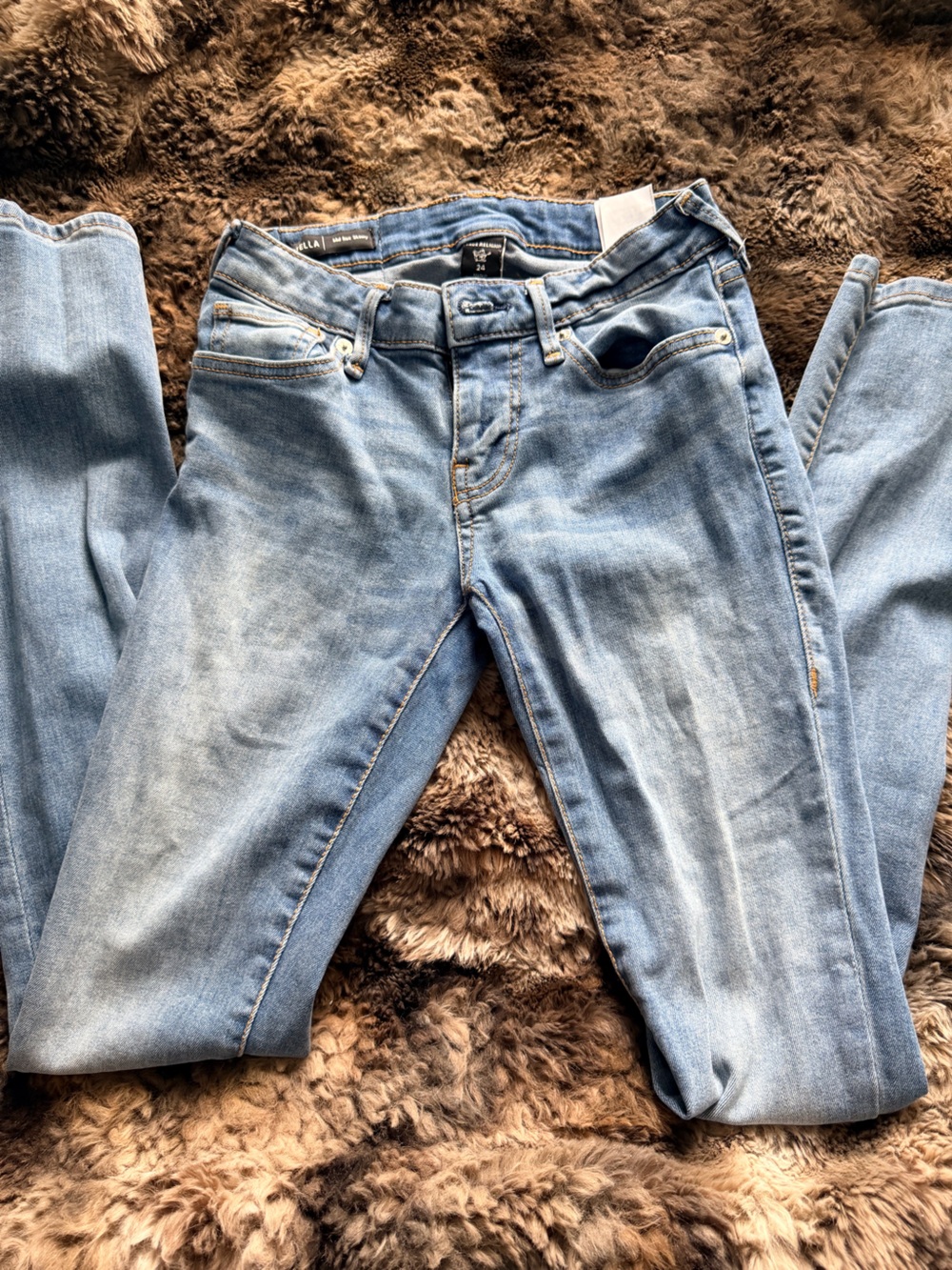True Religion Midrise Light Blue Women’s Skinny Jeans
